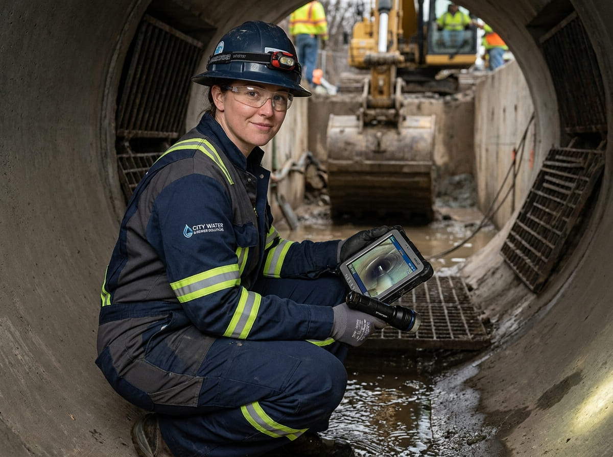 Sewer Line Inspection & Replacement in Aledo